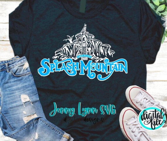 Splash Mountain Disneyland SVG Digital File Cut File