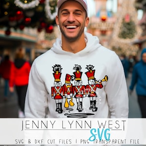 Donald Duck Nutcrackers SVG Christmas Sublimation DisneySVG Donald Christmas Disneyland SVG Cricut Cut File Disneyworld Sublimation PNG