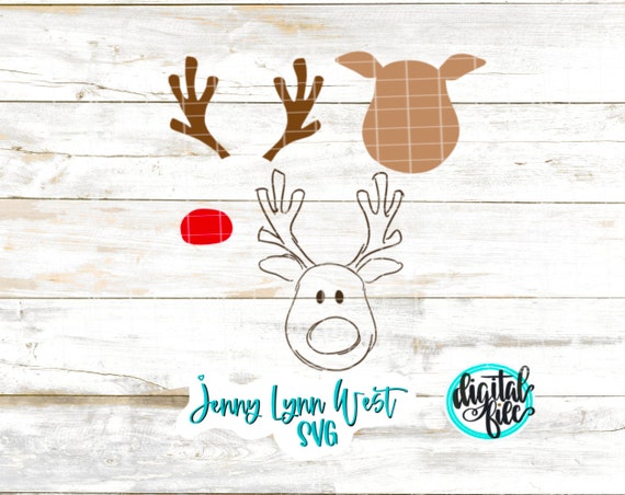 Art & Collectibles Rudolph SVG Rudolph Christmas SVG Sublimation PNG ...
