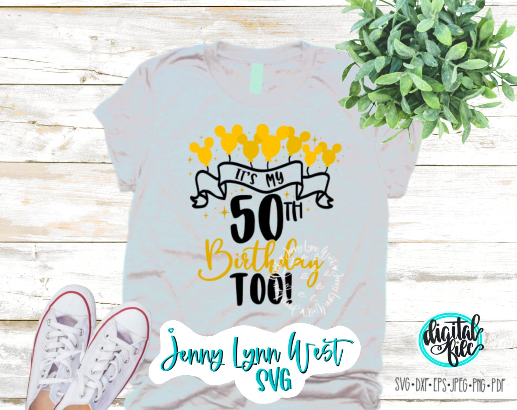 Disney 50th Birthday SVG Its My 50th 