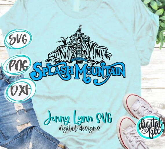 Splash Mountain Disneyland SVG Digital File Cut File