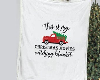 This is my Christmas movies watching Blanket SVG, Christmas SVG, HTV, Christmas svg, Christmas shirt svg Cricut Silhouette Christmas blanket