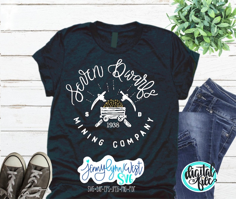Disney SVG Seven Dwarves Mining Company Shirt Hand ...