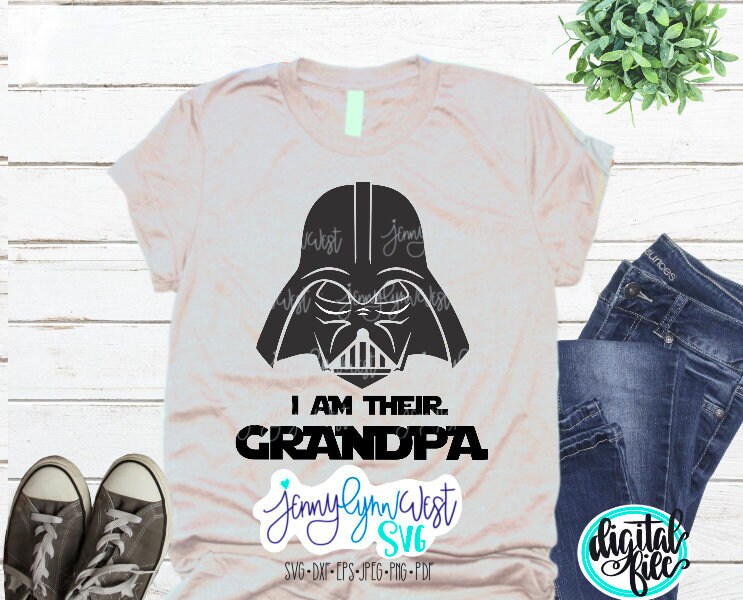 star wars grandpa shirt