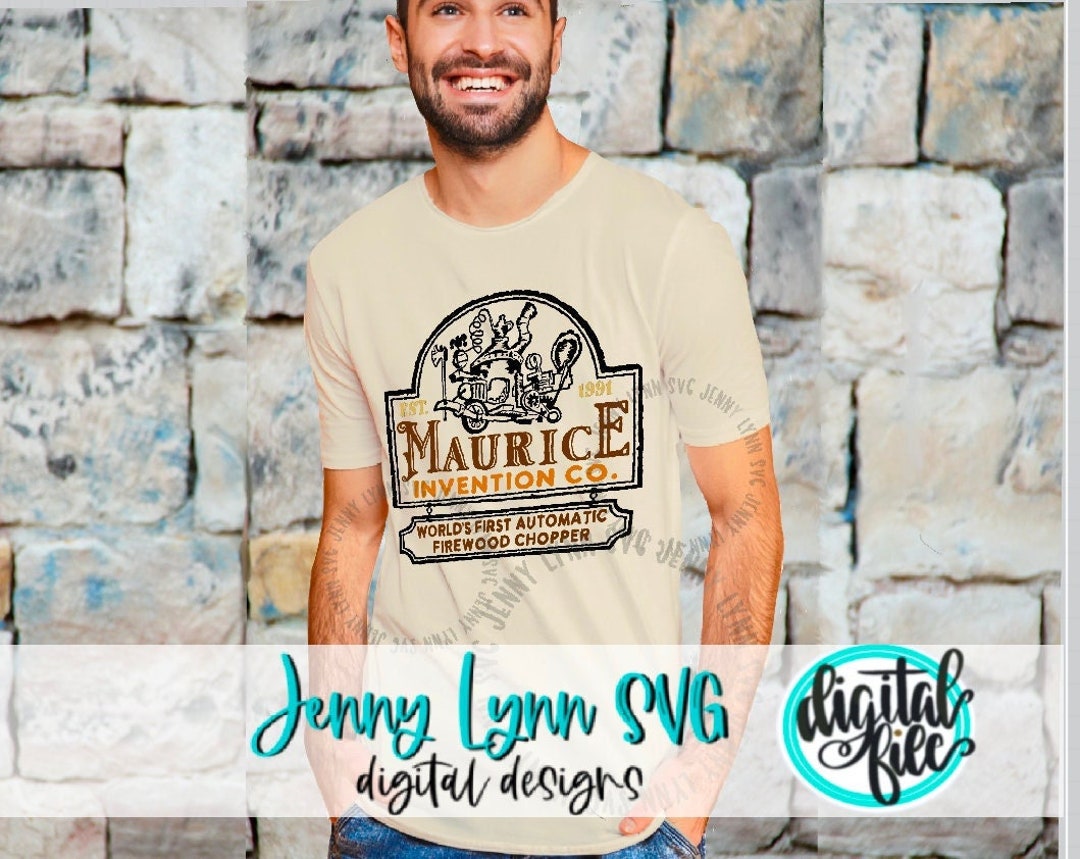 Beauty and the Beast SVG Maurice Invention Co. Occupation SVG Digital