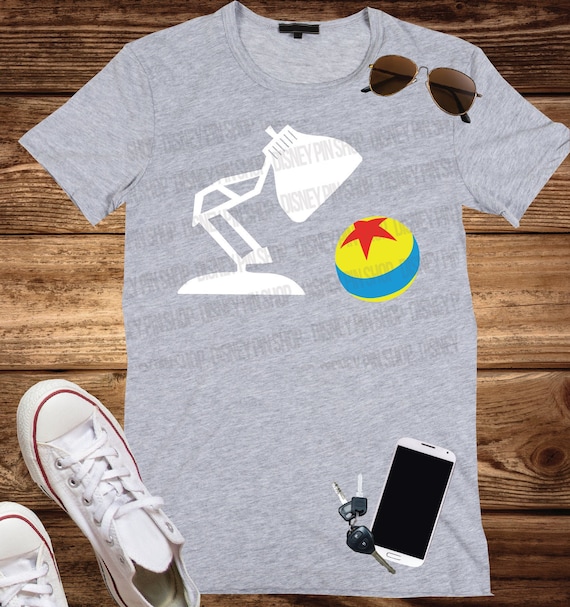Pixar Lamp Shirt SVG Pixarfest Iron on Transfer Digital Download Cutting File DXF Pixar Ball Lamp Jenny Lynn West SVG