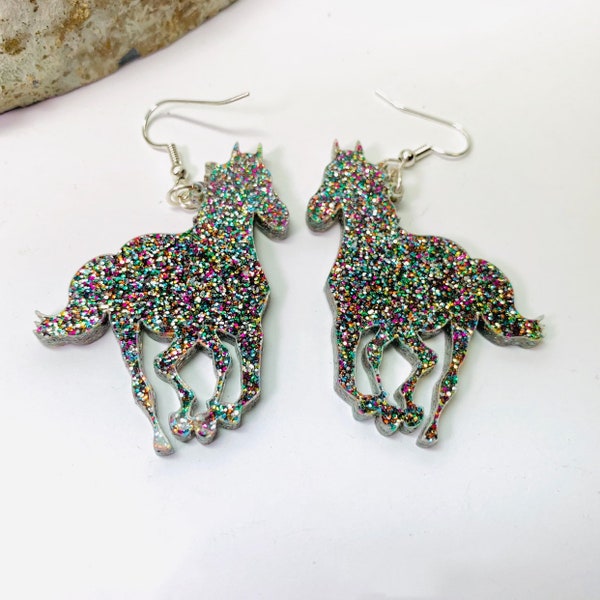 Glitter Horse Etsy