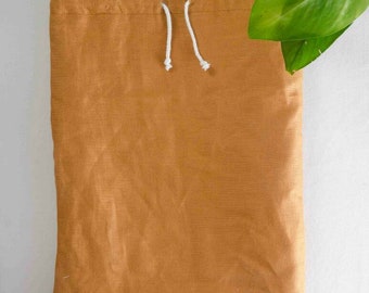 Reusable OEKO-TEX Linen Bread Bag | PUL | drawstring