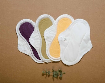 Linen Bamboo Reusable Feminine Pad: Standard Width OEKO-TEX