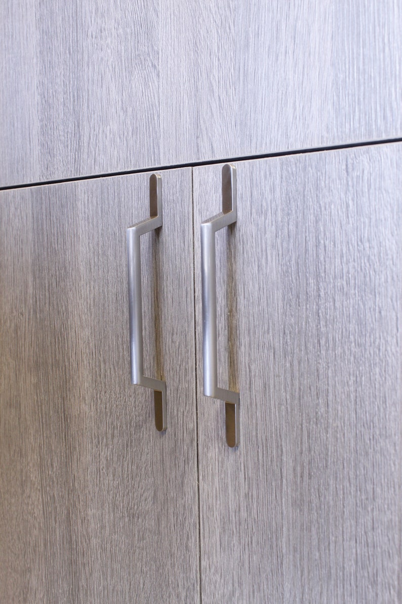 Sleek Modern Drawer Handle Pull Etsy