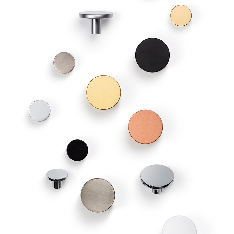 Midcentury Modern & Drawer Knobs in Size in 2 Sizes Oversized