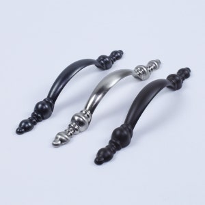 Farmhouse Inspired 3 Inch Hole to Hole Cabinet Pull in 3 Finishes