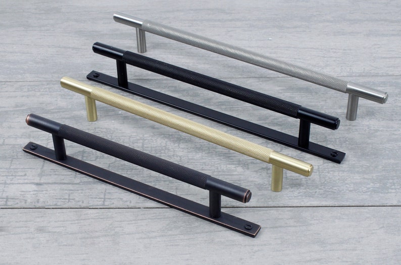 Diamond Knurling Solid Brass Knurled Pull Etsy