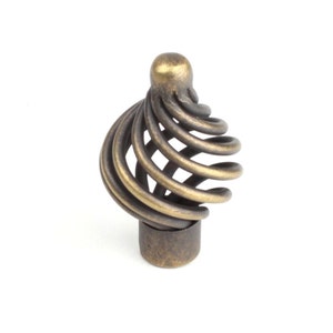 1-15/16&#39;&#39; Diameter Bird Cage Spice dresser Knob