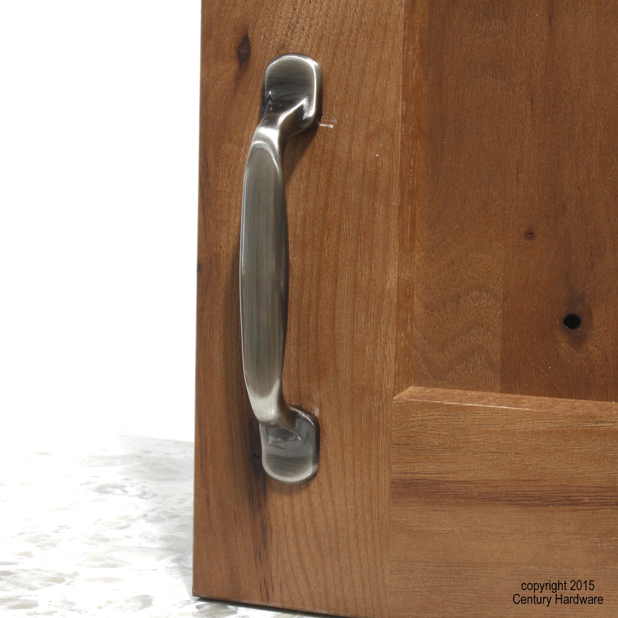 Cepillado negro níquel latón sólido gabinete cajón tire | Etsy