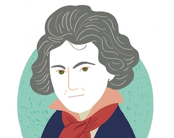 Illustration by Ludwig van Beethoven