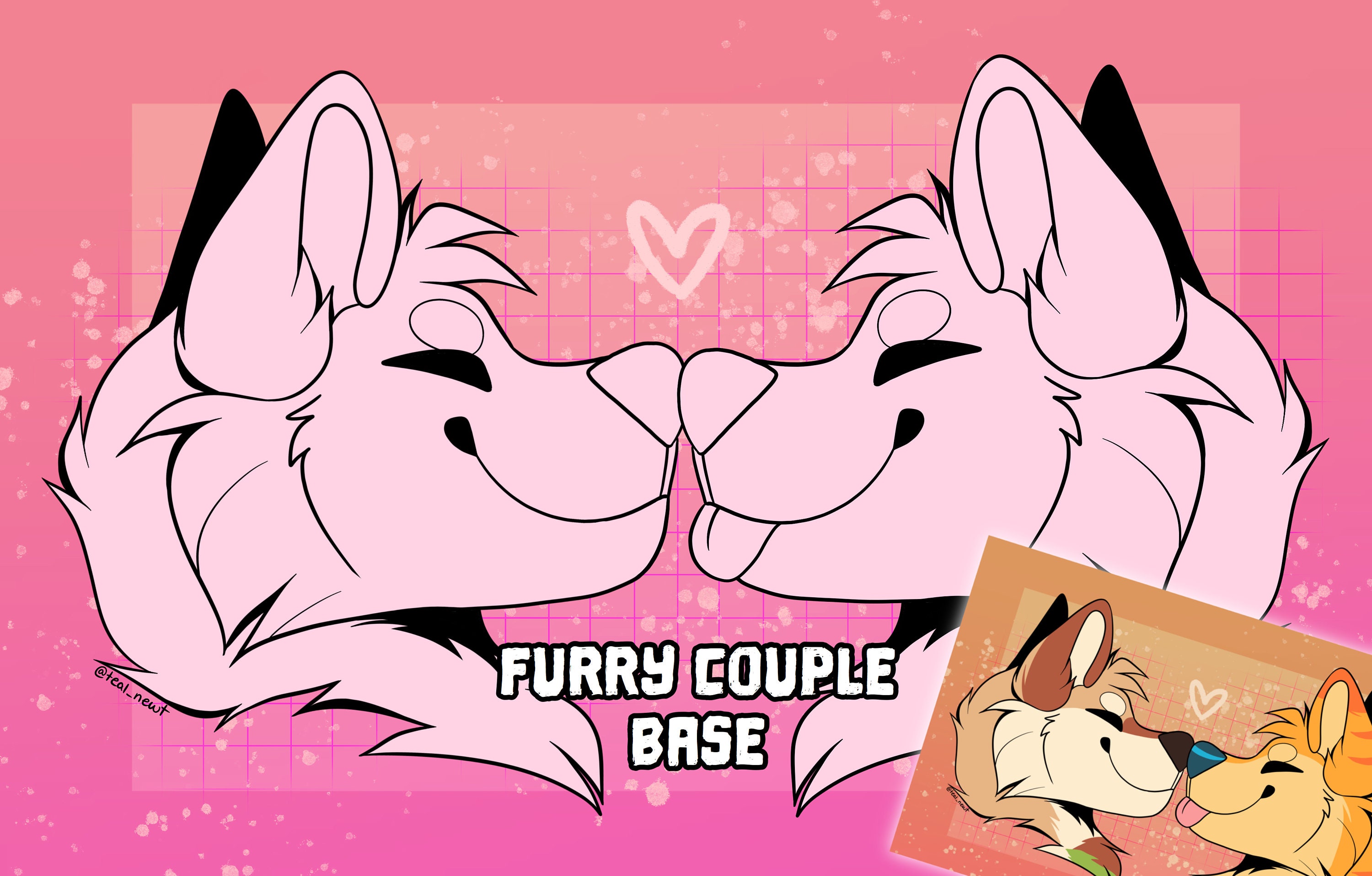 wallpapers Furry Drawing Base Couple furry couple base diy fursona wolf