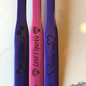 Personalized(Engraved)~19” Colorful Wooden Back Scratcher,Gift for her,Valentine&#39;s Day gift,Mothers day,engraved back scratcher