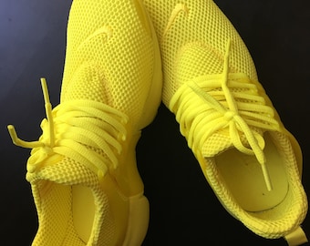 Yellow Nike Presto Custom