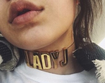 Custom Choker - Etsy