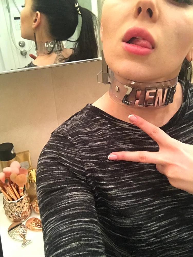 Name Choker Pvc Choker Choker - Etsy 