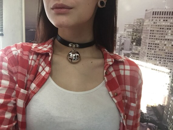 Bdsm collar with bell Clearance