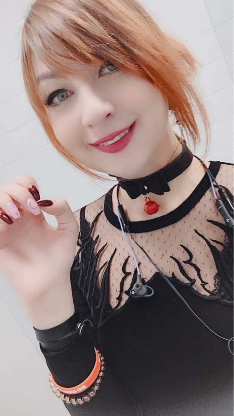 Cute Bell Collar Bell Choker Kitten Plan Collar Kink | Etsy