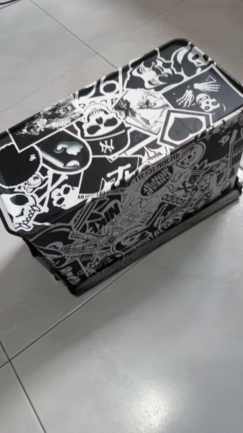 Black And White Sticker Pack Laptop Stickers Sticker Bomb Etsy