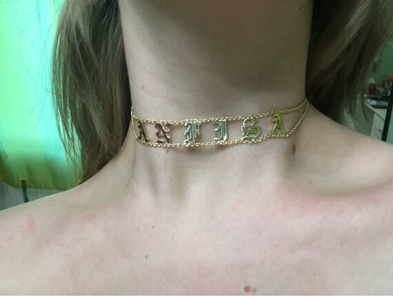 collier ras de cou prenom collier ras de cou prenom