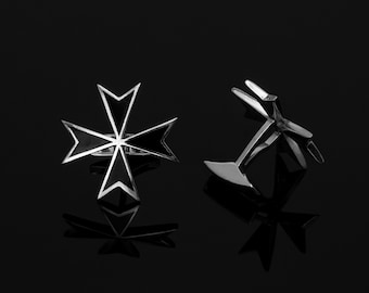 Malta Cross/ Malta Cuff-links/Knights of Malta Cuff-links