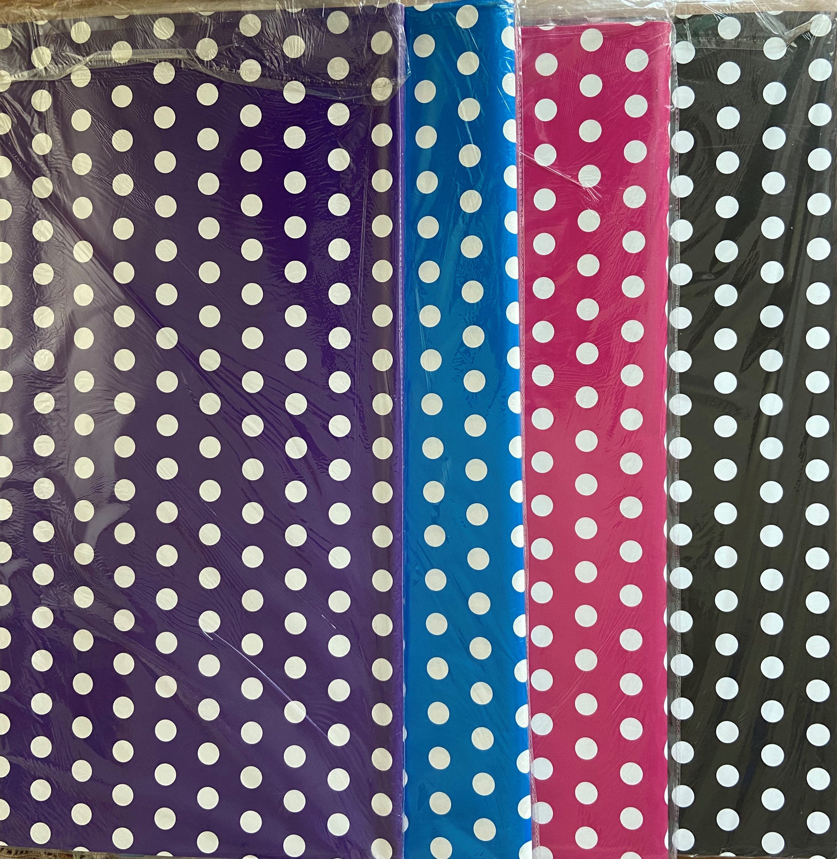 Polka Dots Wrapping Paper Set of 3 Papers, Gift Wrap Etsy UK