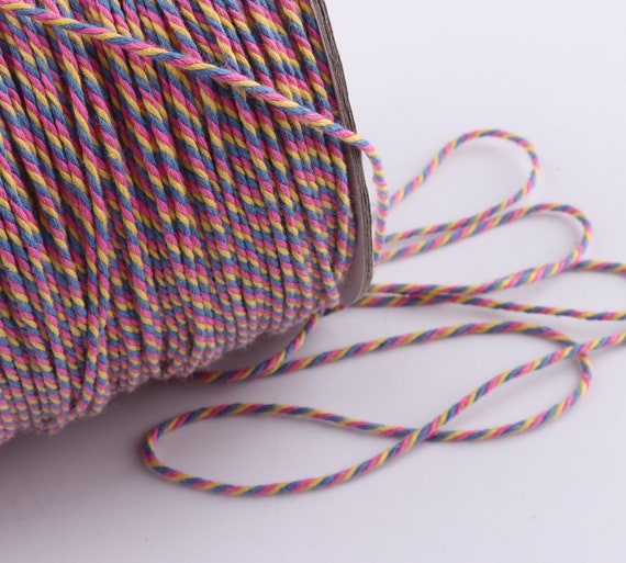 Bondage Rope 1.5mm 30m Hemp Cord Fabric Rope Synthetic Rope for