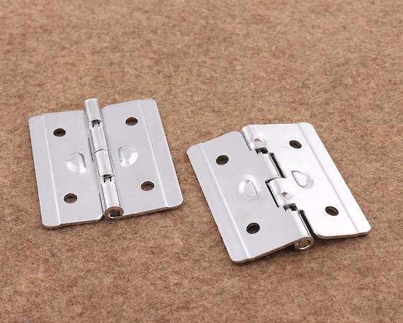 Strap Hinges Silver Hinges 8pcs 4236mm Cabinet Hinges Box Etsy