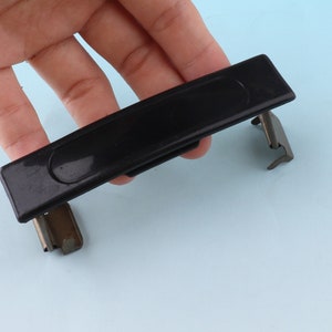 Bronze Plastic Handle 2pcs 85*35mm Black Box Handle Folding Suitcase Handle  Arched Trunk Handle  Hardware Leatherware Craft