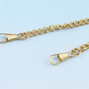 6*8mm Replacement Gold Bag Chain Handle Chain Metal Shoulder Decoration Chain Purse Hardware Accessories