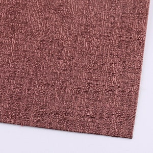 Faux Leather Sheets A4 8*12" Coffee Synthetic Leather Soft Vegan Leather Earring Crafts Leather Fabric Leather Supplies