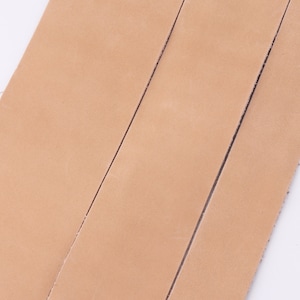 Rindsleder Band 25-50mm Khaki Tasche Riemen natur Leder Streifen echtes Leder Griffe Gürtelriemen echtes Leder liefert