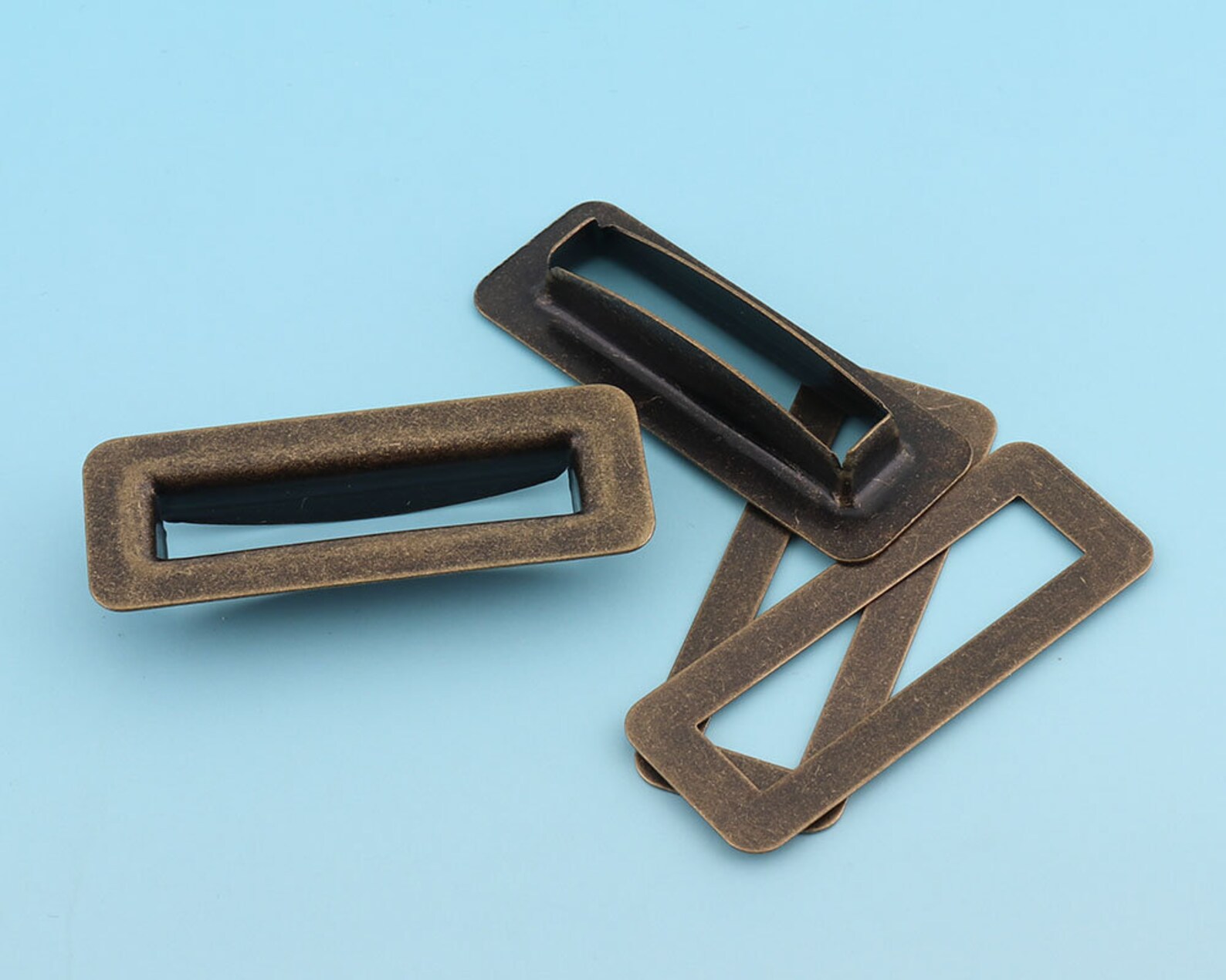 Large Antique Bronze Eyelest 10pcs 40mm Rectangle Grommet Eyelets With ...