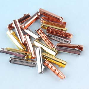 Bluemoona 50 Pcs Shoelace Bullet Metal Ends Aglet Repair Shoe Lace Tips  Replacement DIY (GunBlack)