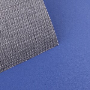 Faux Leather Sheets A3 12*16 3/4&quot; Blue Synthetic Leather Soft Vegan Leather Earring Crafts Leather Fabric Leather Supplies