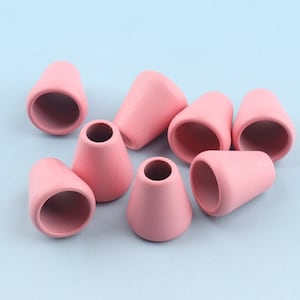 Pink Toggle Cord 10 pcs 5 mm Metal Cord Lock Stopper Cord Toggle Lock Rope Lock Buckle Purse Closures or Embellishment