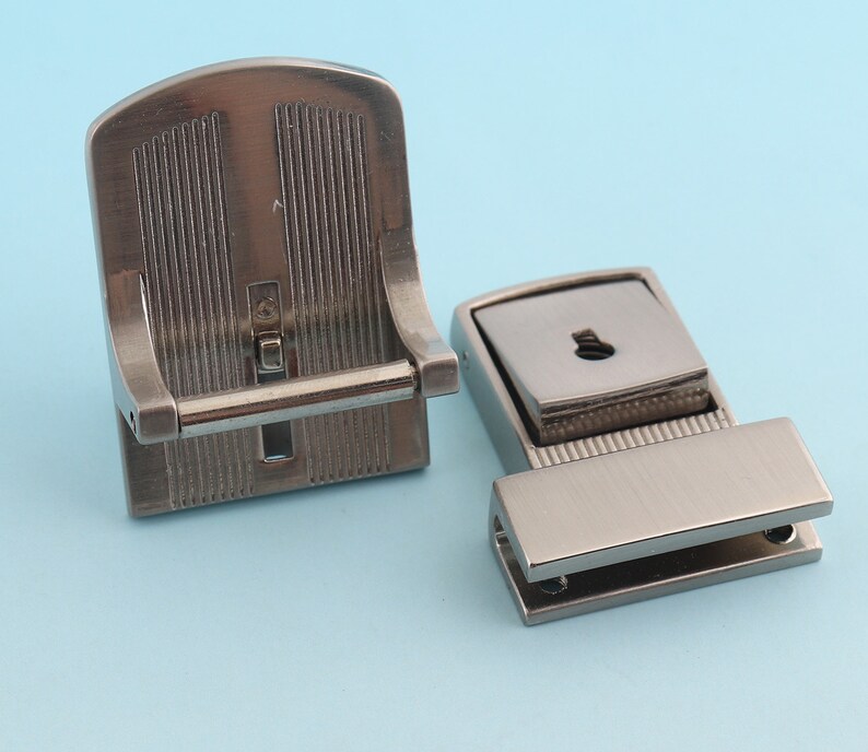 Bag Locks Turn Lock 4632mm Matte Silver lock Metal Box Lock Etsy