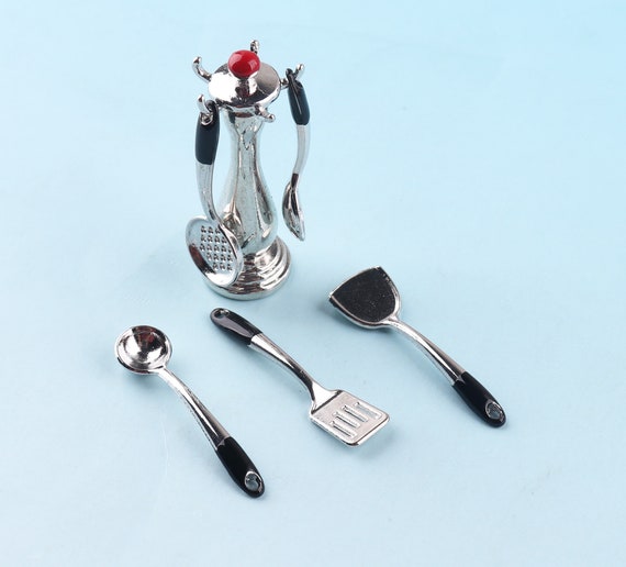 Colorful Dollhouse Spoon Furniture Miniature Kitchenware Dollhouse Decoration Miniature Artisan Photography Vintage Toy Colorful Dollhouse Spoon Furniture Miniature Kitchenware Dollhouse Decoration Miniature Artisan Photography Vintage Toy