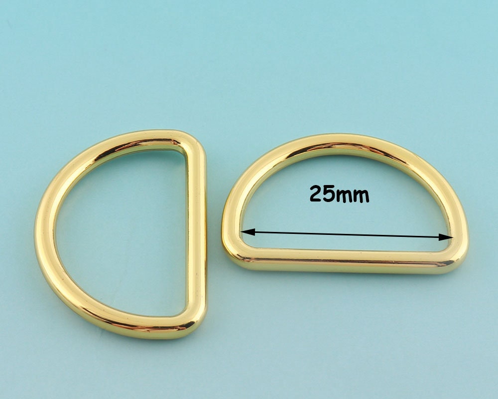 25mm Gold D Ring Metal D Buckle Belt Strap Buckle bing D Etsy UK