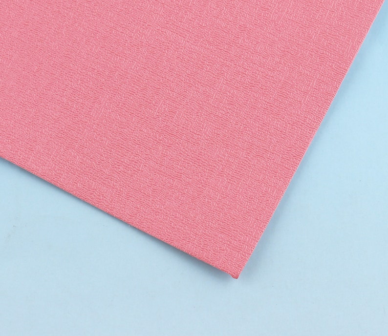 Faux Leather Sheets A3 12*16 34 Pink Synthetic Leather Soft Vegan Leather Crafts Leather Fabric Leather Supplies Artificial Leather