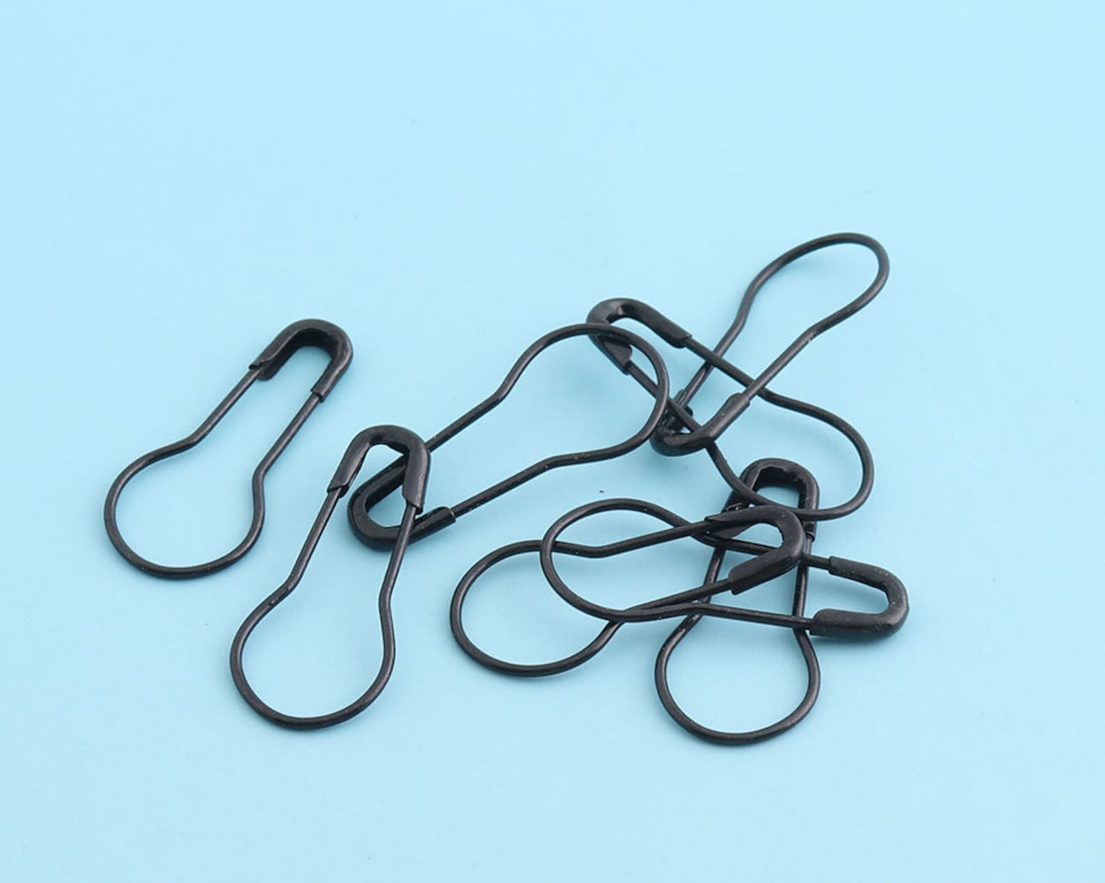 Black Safety Pins 100pcs/200pcs 219mm Mini Bulb Safety Pins Etsy