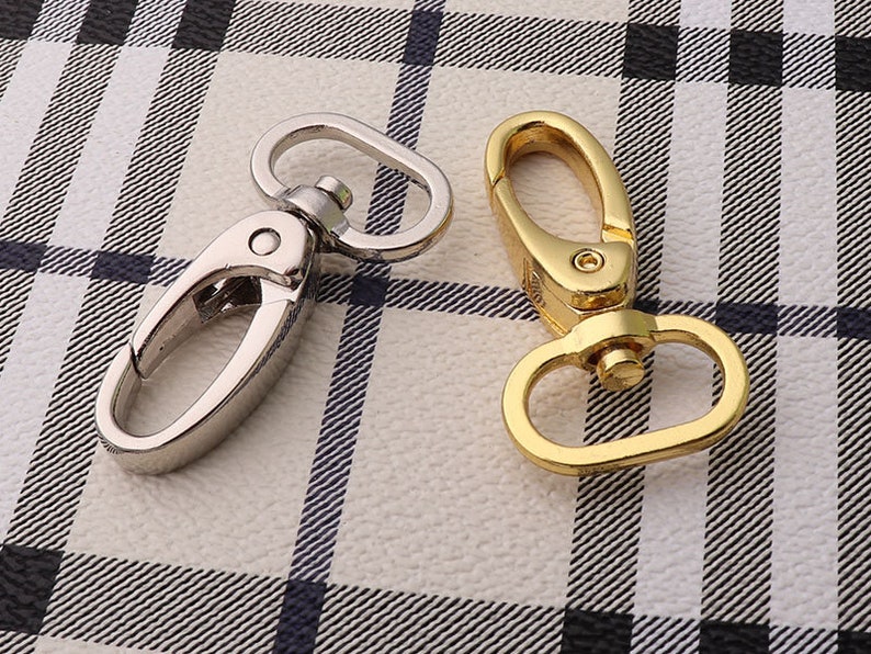 Swivel Snap Clasp 8pcs 5025mm Metal Lobster Clasp Snap Hook Etsy