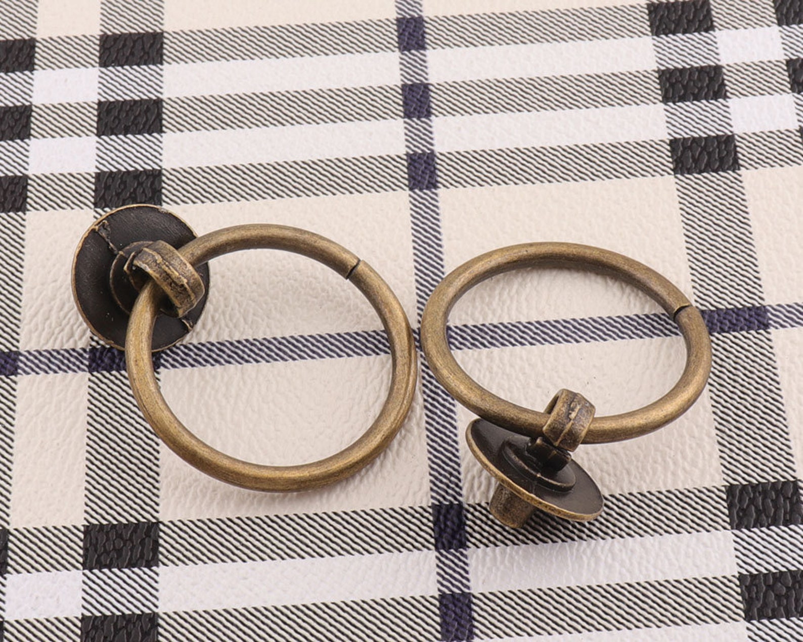 4sets Antique Bronze Ring Pull Dresser38mmbox Pull Pull Etsy