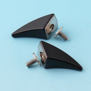 Black Screw Rivets  1&quot;（25mm) Spike Screwback Studs Metal Button Screw Studs Leather Craft Hardware Accessories Purse Notion