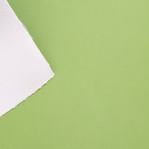 Faux Leather Sheets A4 8*12&quot; Grass Green Synthetic Leather Soft Vegan Leather Earring Crafts Leather Fabric Leather Supplies